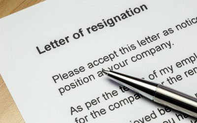 Des exemples de lettres de demission sans preavis et leurs implications